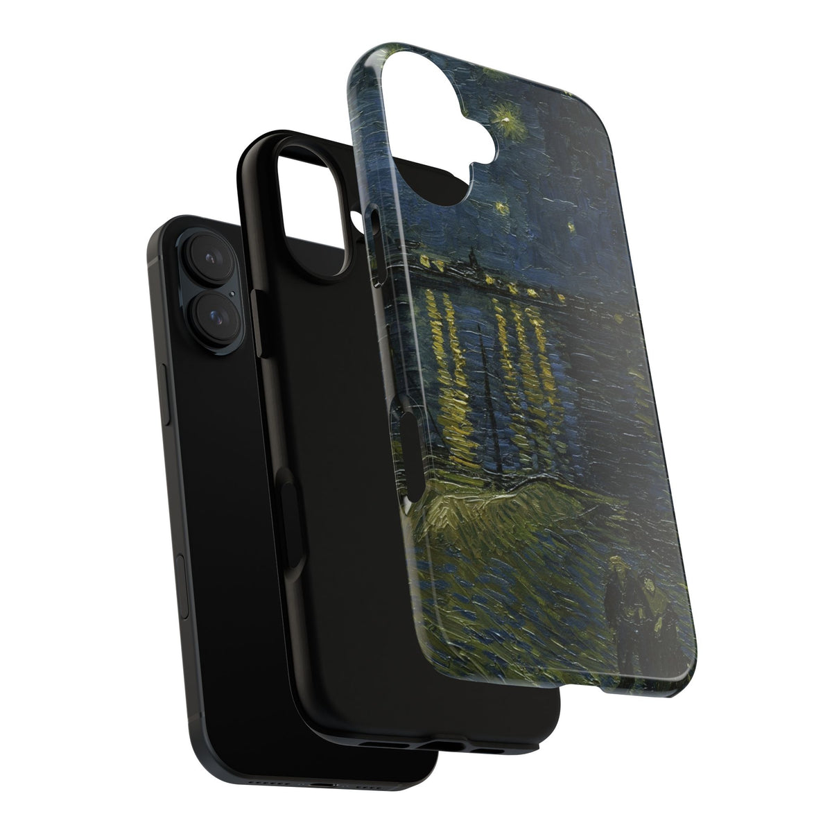 Notte stellata sul Rodano di Van Gogh - Cover robusta per iPhone