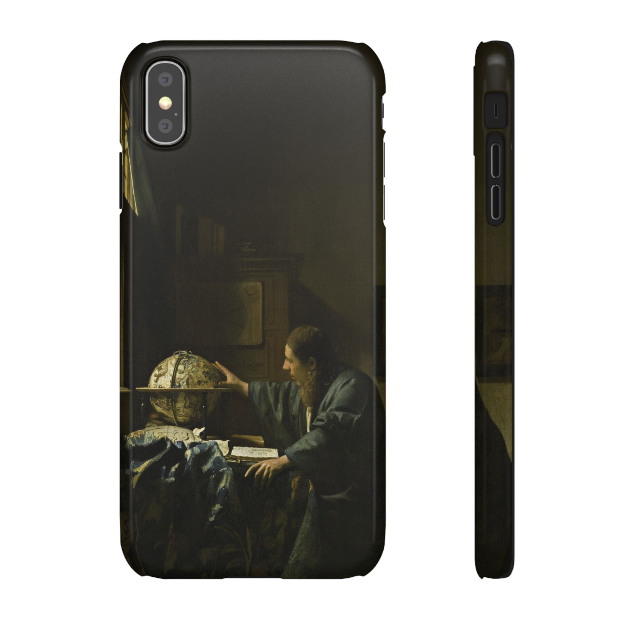 The Astronomer by Johannes Vermeer - iPhone Slim Case