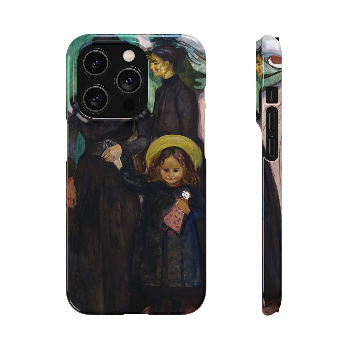 The Family by Edvard Munch - iPhone Slim Case