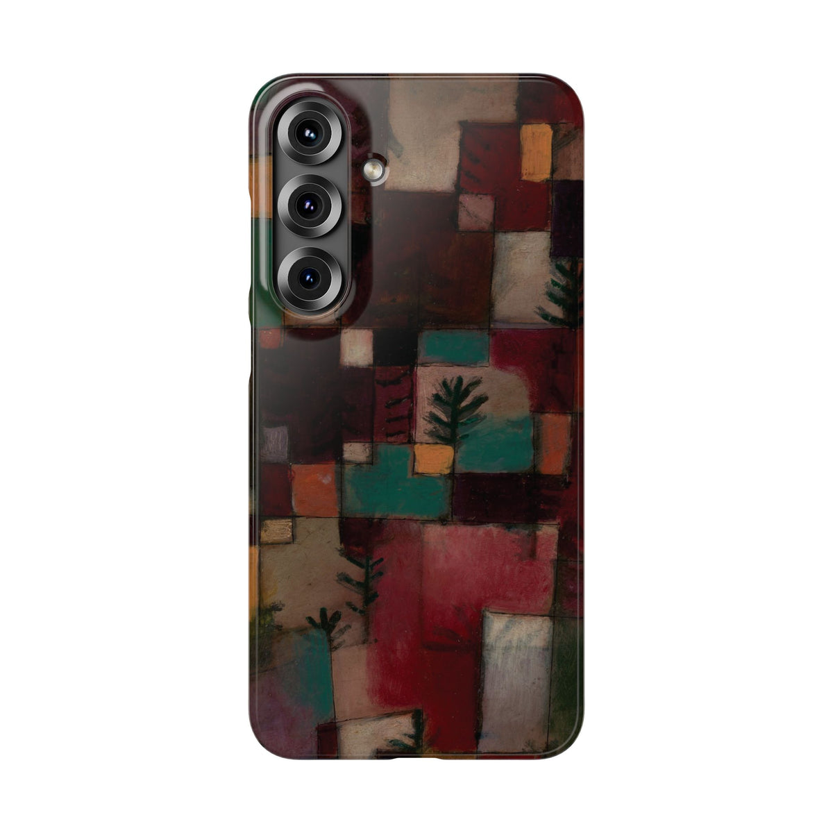 Redgreen and Violet-Yellow Rhythms by Paul Klee - Samsung Slim Case