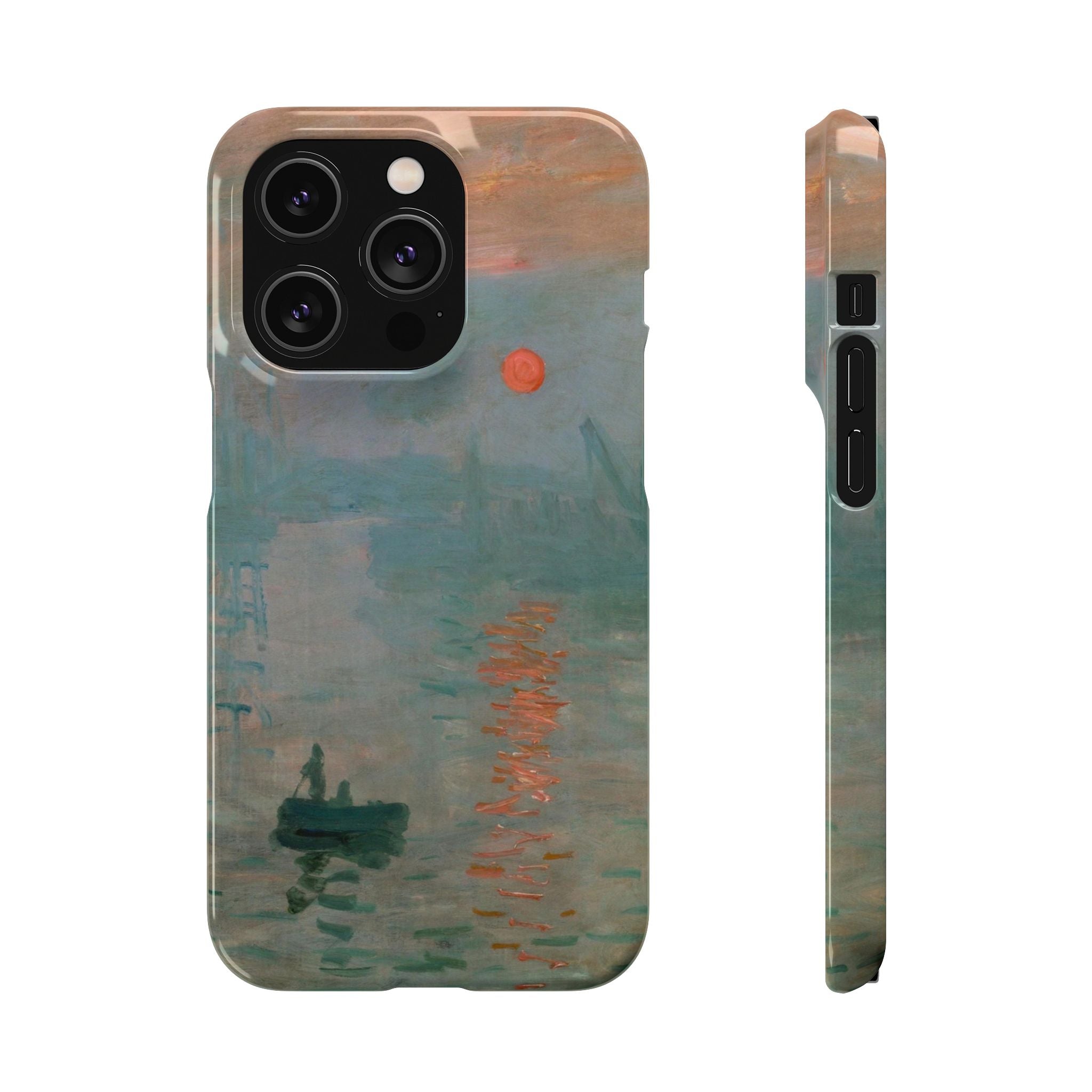Impression, Sunrise by Claude Monet - iPhone Slim Case