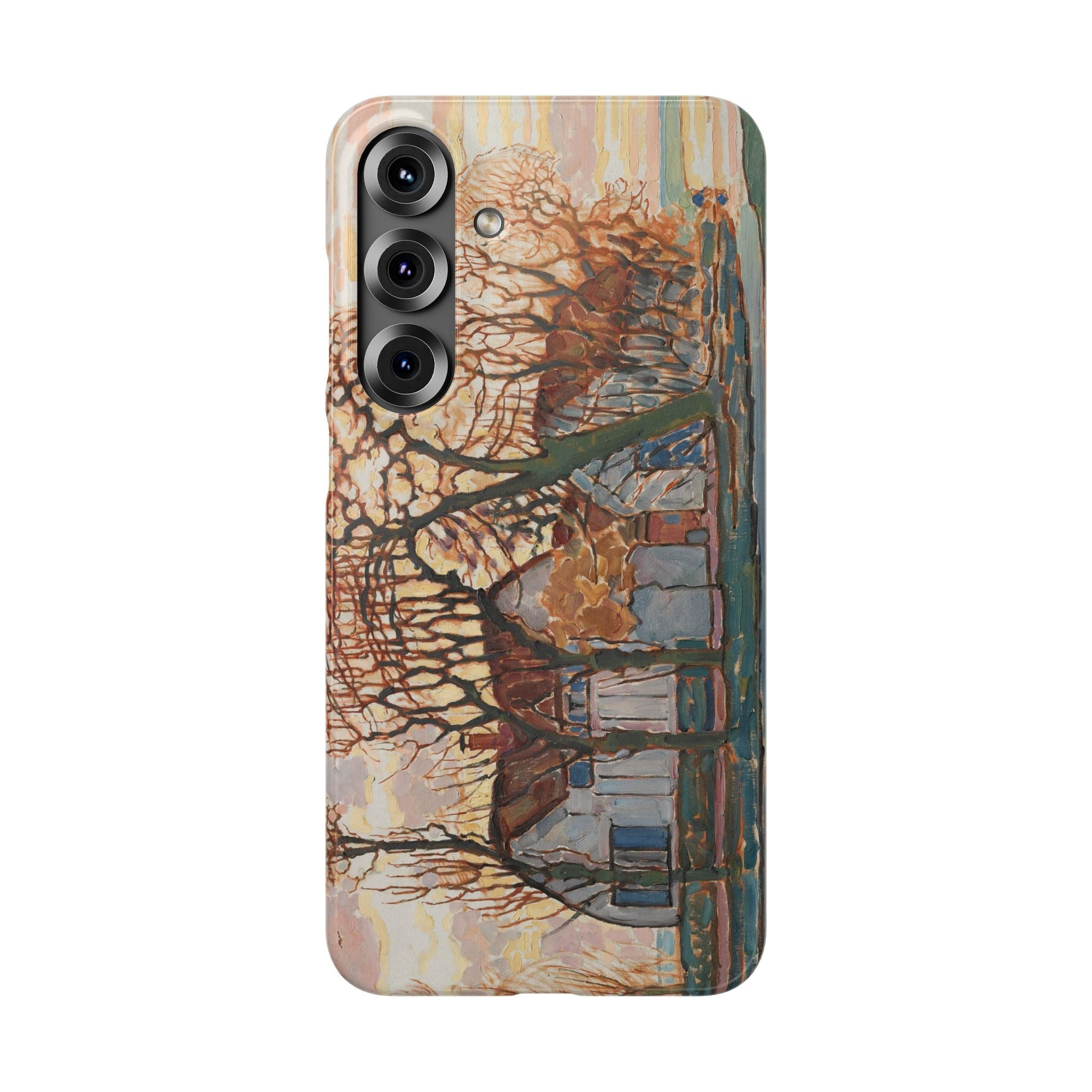 Farm near Duivendrecht by Piet Mondrian - Samsung Slim Case
