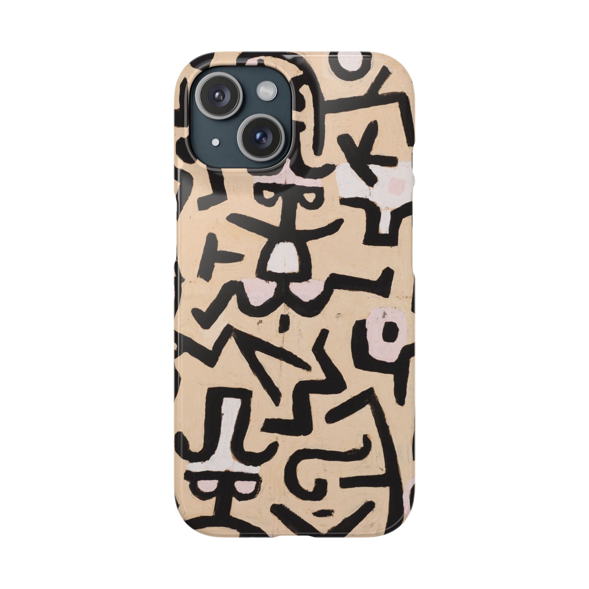 Comedians' Handbill by Paul Klee - iPhone Slim Case