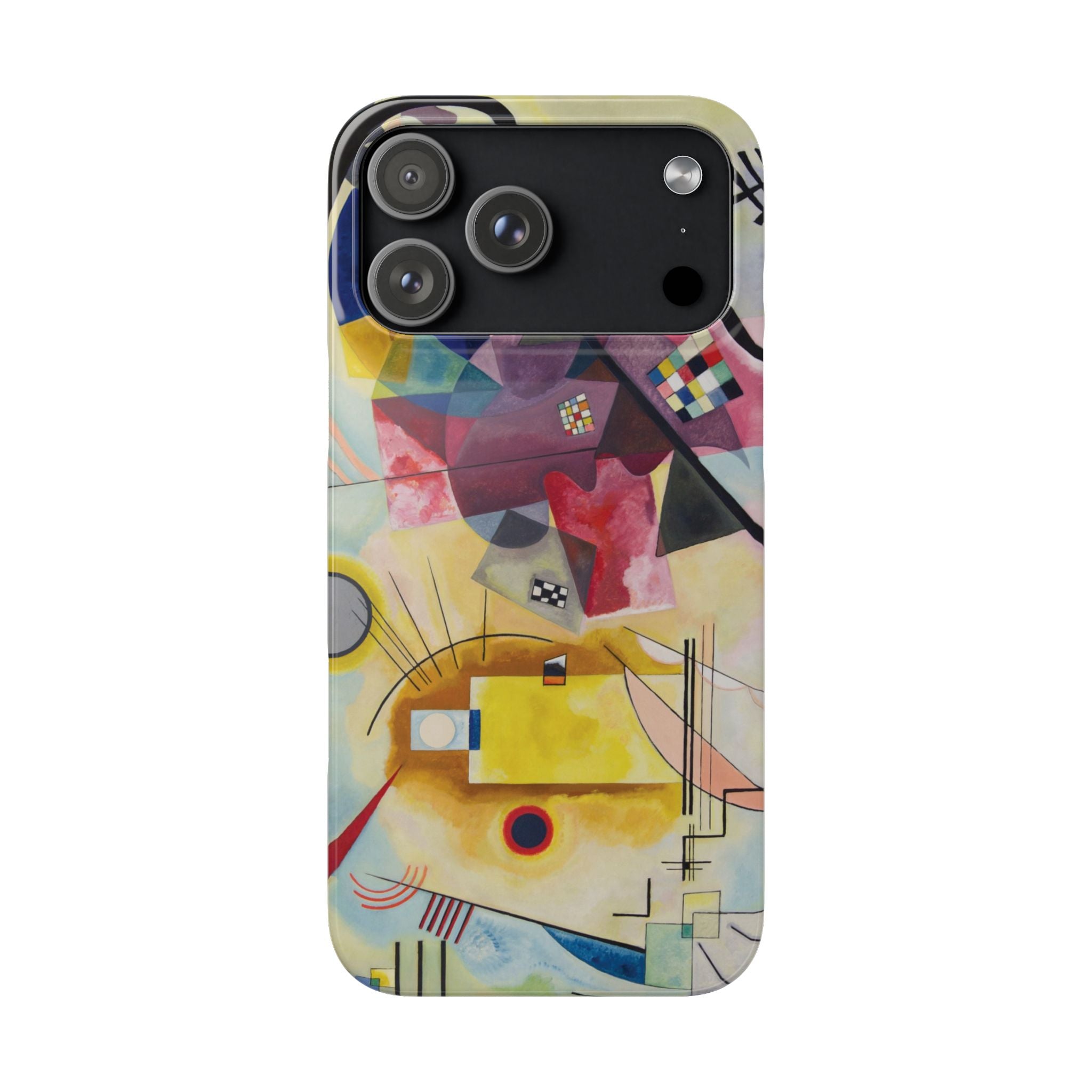 Yellow-Red-Blue by Vasily Kandinsky - iPhone Slim Case
