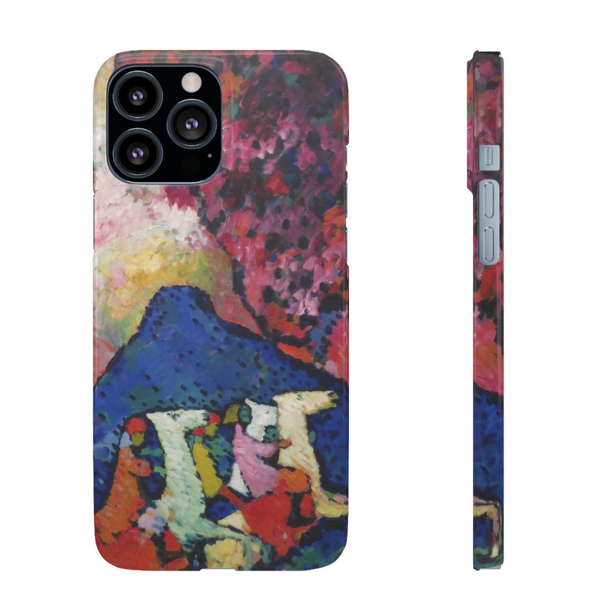 Blue Mountain by Vasily Kandinsky - iPhone Slim Case