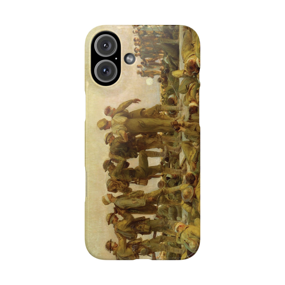 Gassed by John Singer Sargent - iPhone Slim Case