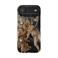Flora and Zephyr from Primavera by Sandro Botticelli - iPhone Slim Case