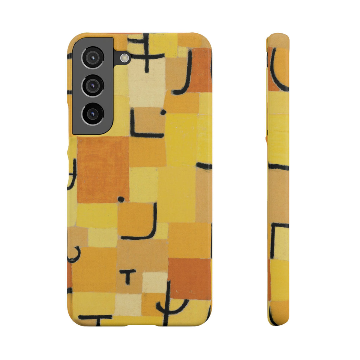 Signs in Yellow by Paul Klee - Samsung Slim Case