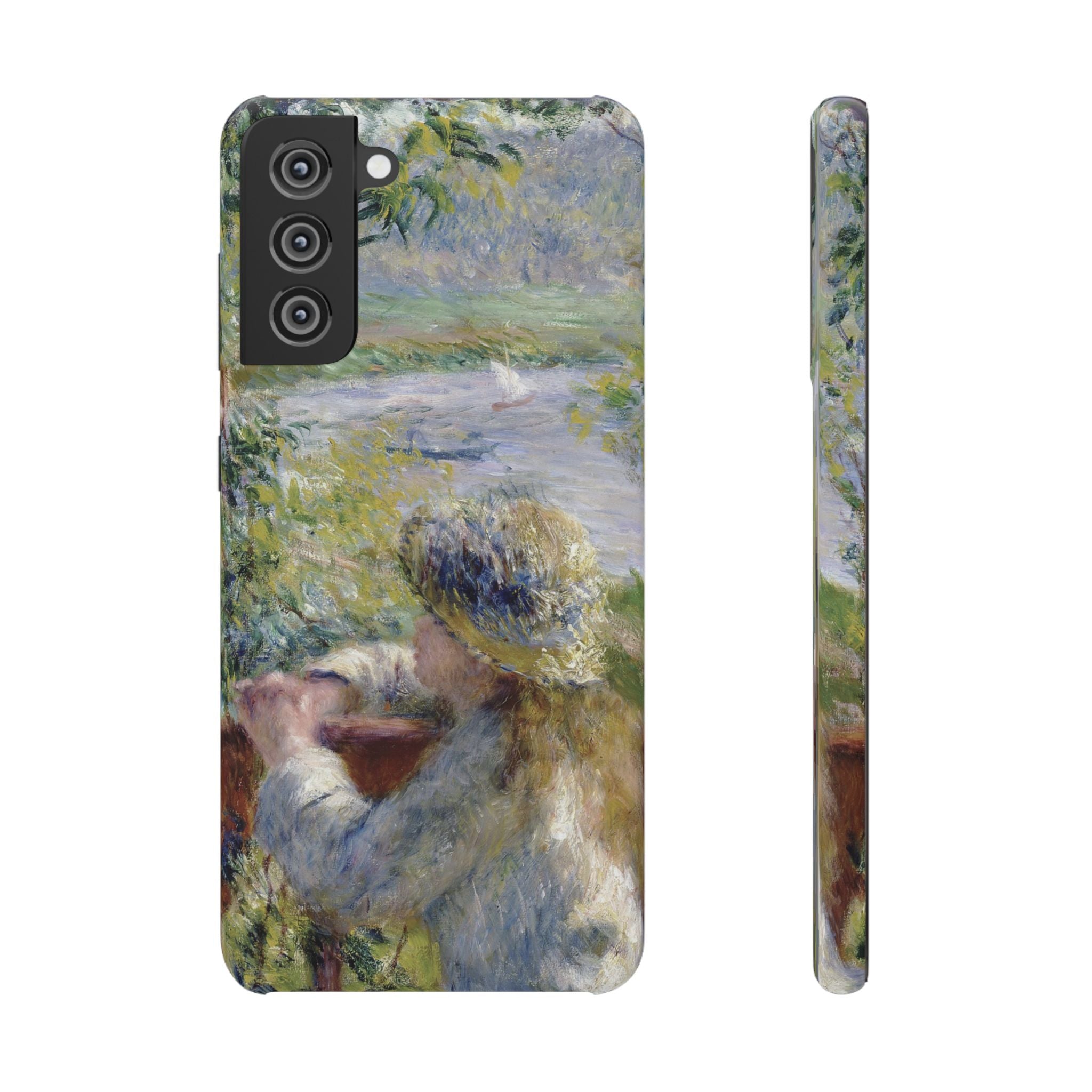 By the Water by Pierre Auguste Renoir - Samsung Slim Case
