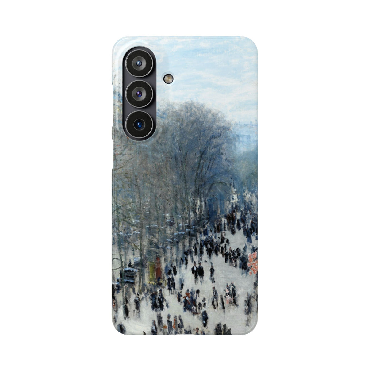 Boulevard des Capucines by Claude Monet - Samsung Slim Case