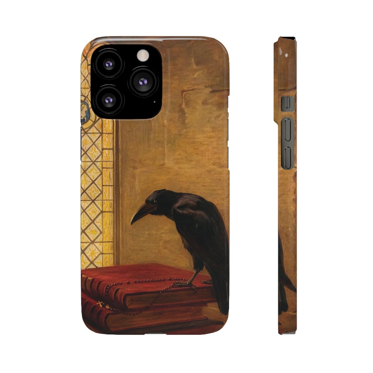 A Saint, from Jackdaw of Rheims by Briton Riviere - iPhone Slim Case