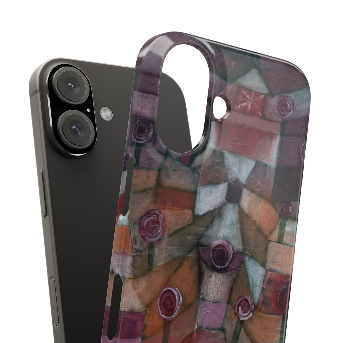 Rose Garden by Paul Klee - iPhone Slim Case