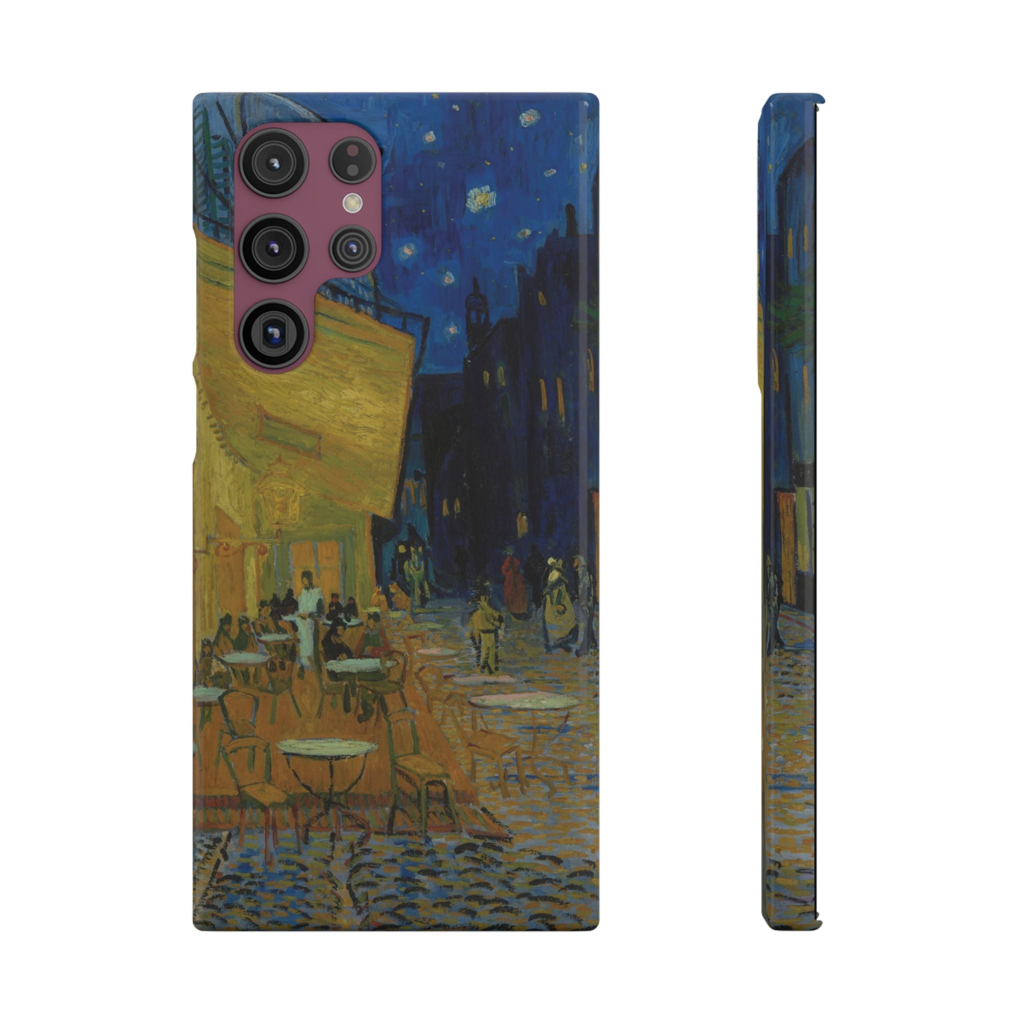 Café Terrace at Night by Vincent van Gogh - Samsung Slim Case