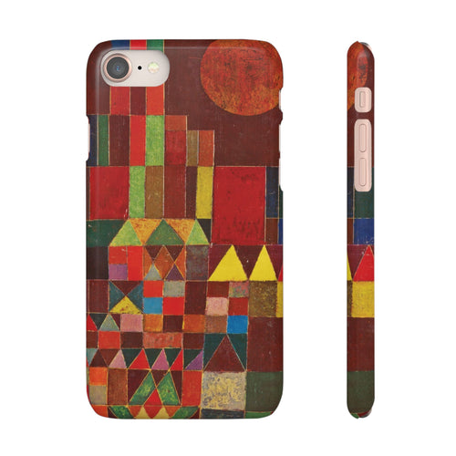 Castle and Sun by Paul Klee - iPhone Slim Case
