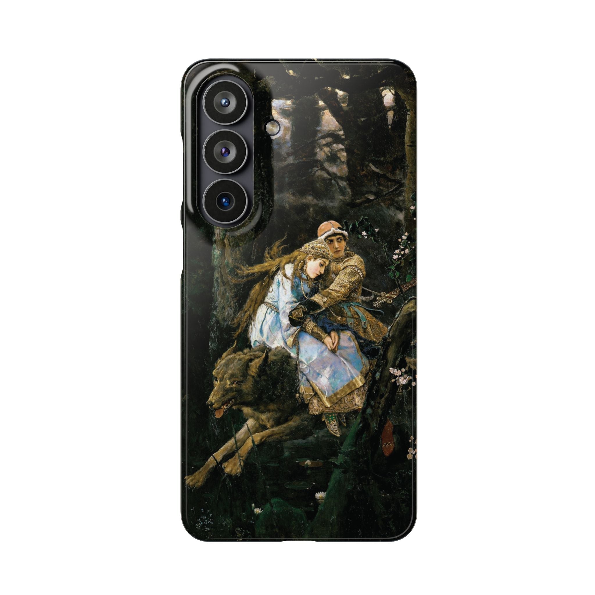 Ivan Tsarevich Riding the Grey Wolf by Viktor Vasnetsov - Samsung Slim Case