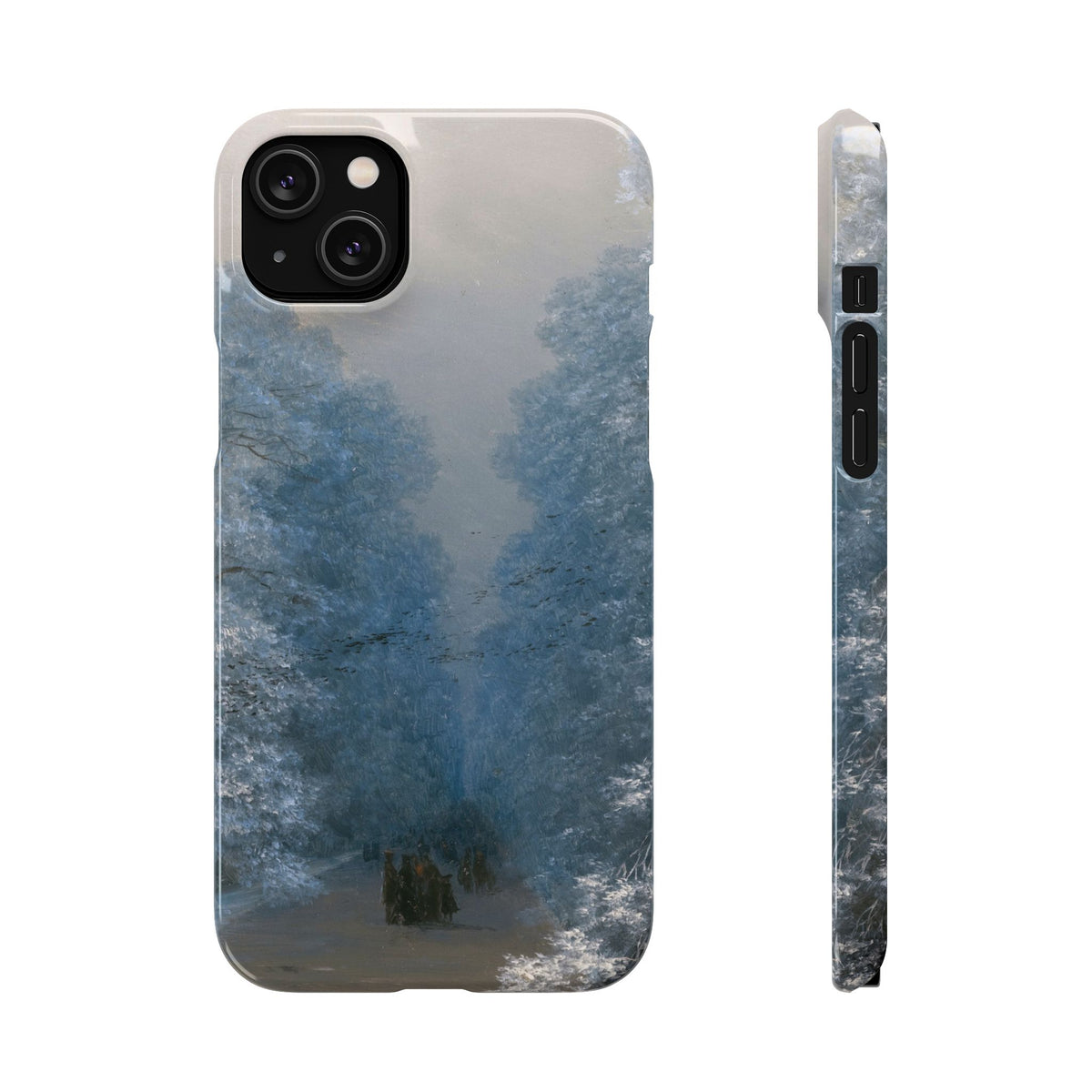 Winter Landscape by Ivan Aivazovsky - iPhone Slim Case