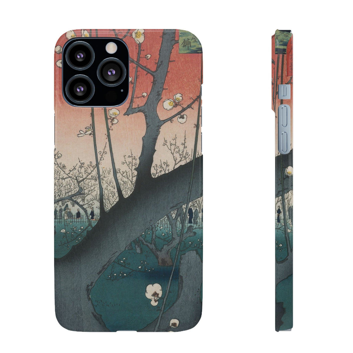 Plum Estate Kameido by Utagawa Hiroshige - iPhone Slim Case