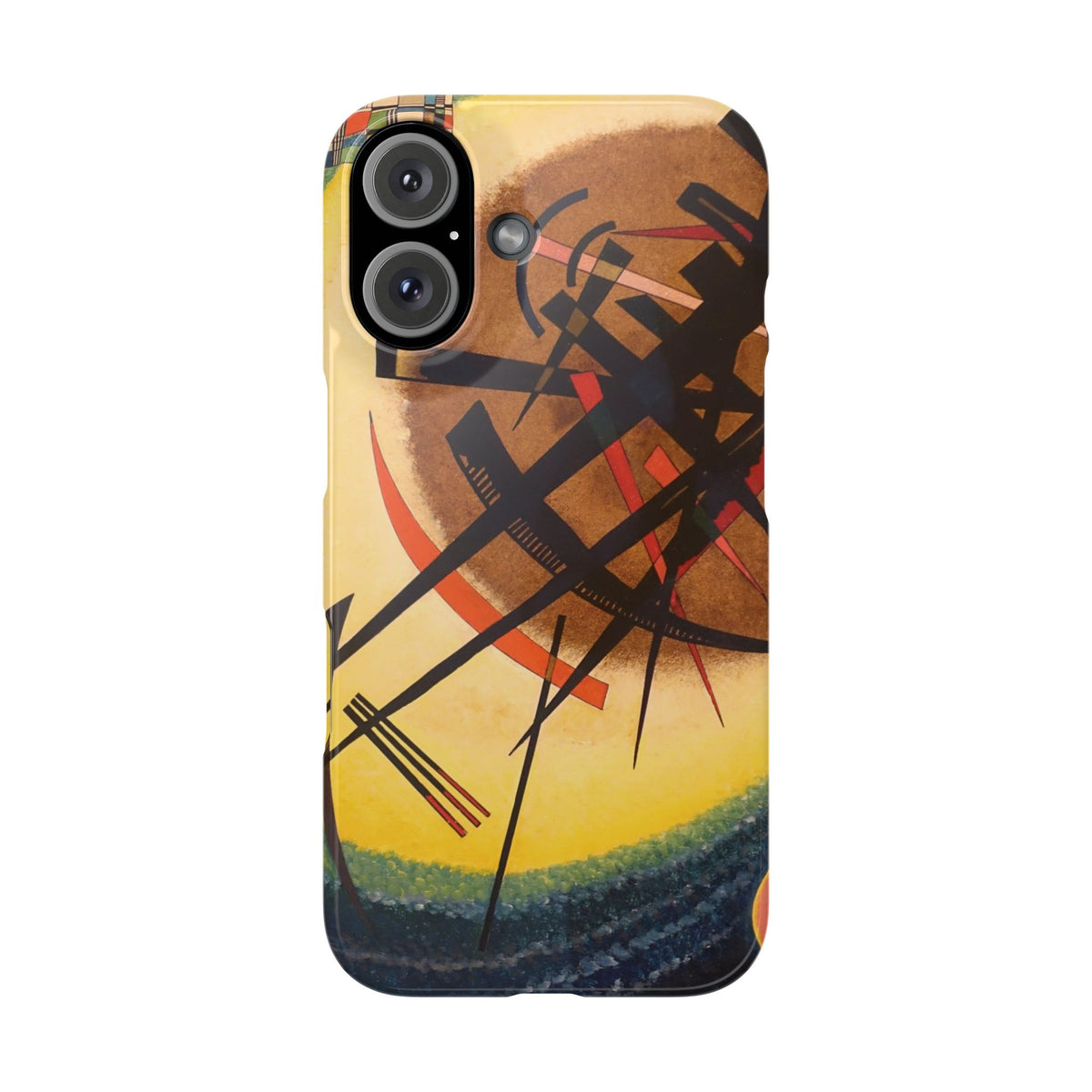 In the Bright Oval by Vasily Kandinsky - iPhone Slim Case