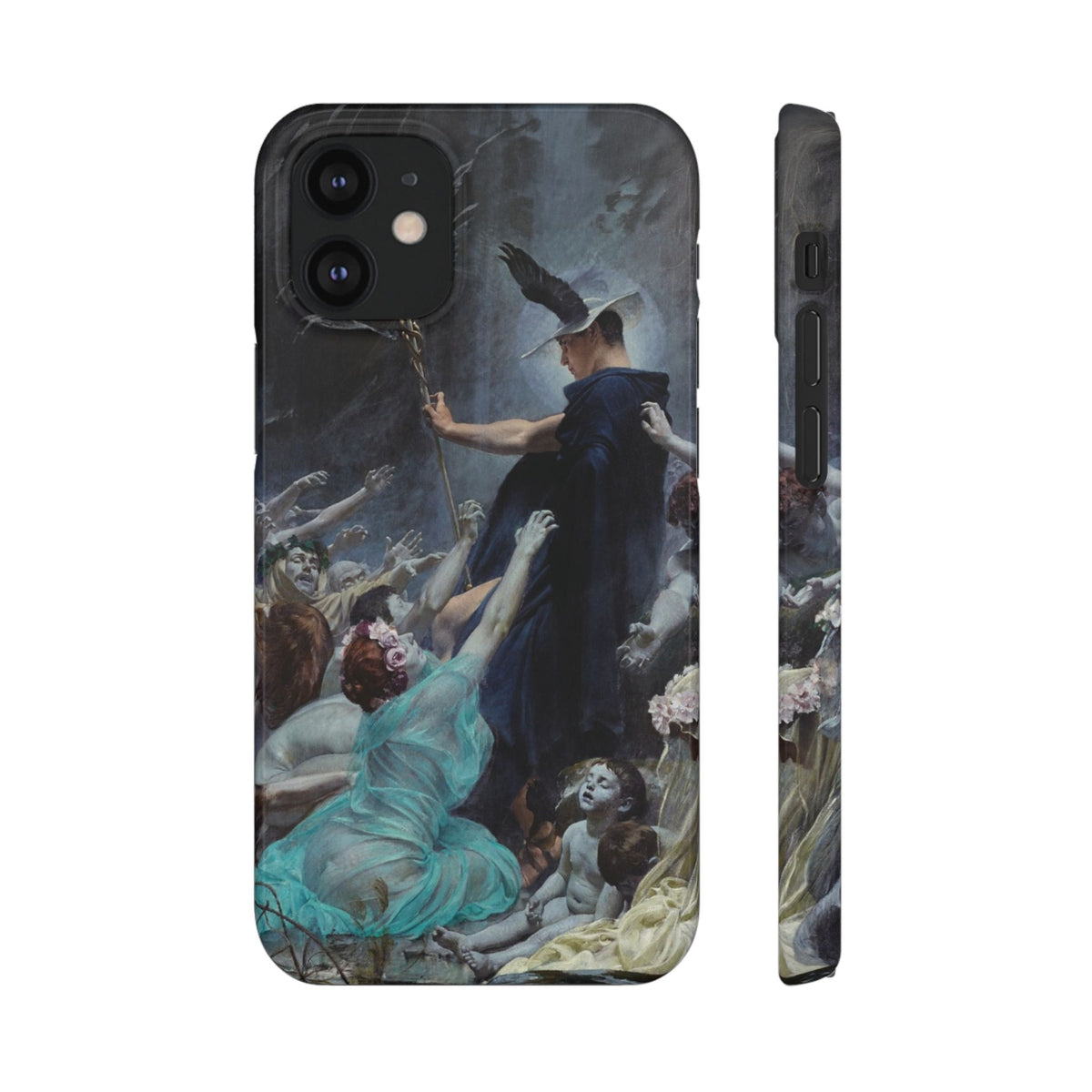 The Souls of Acheron by Adolf Hiremy-Hirschl - iPhone Slim Case