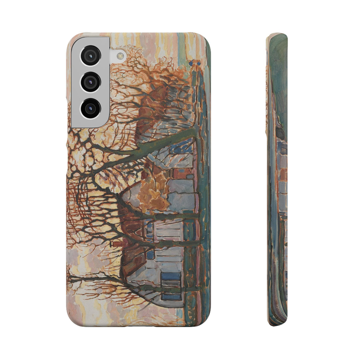 Farm near Duivendrecht by Piet Mondrian - Samsung Slim Case