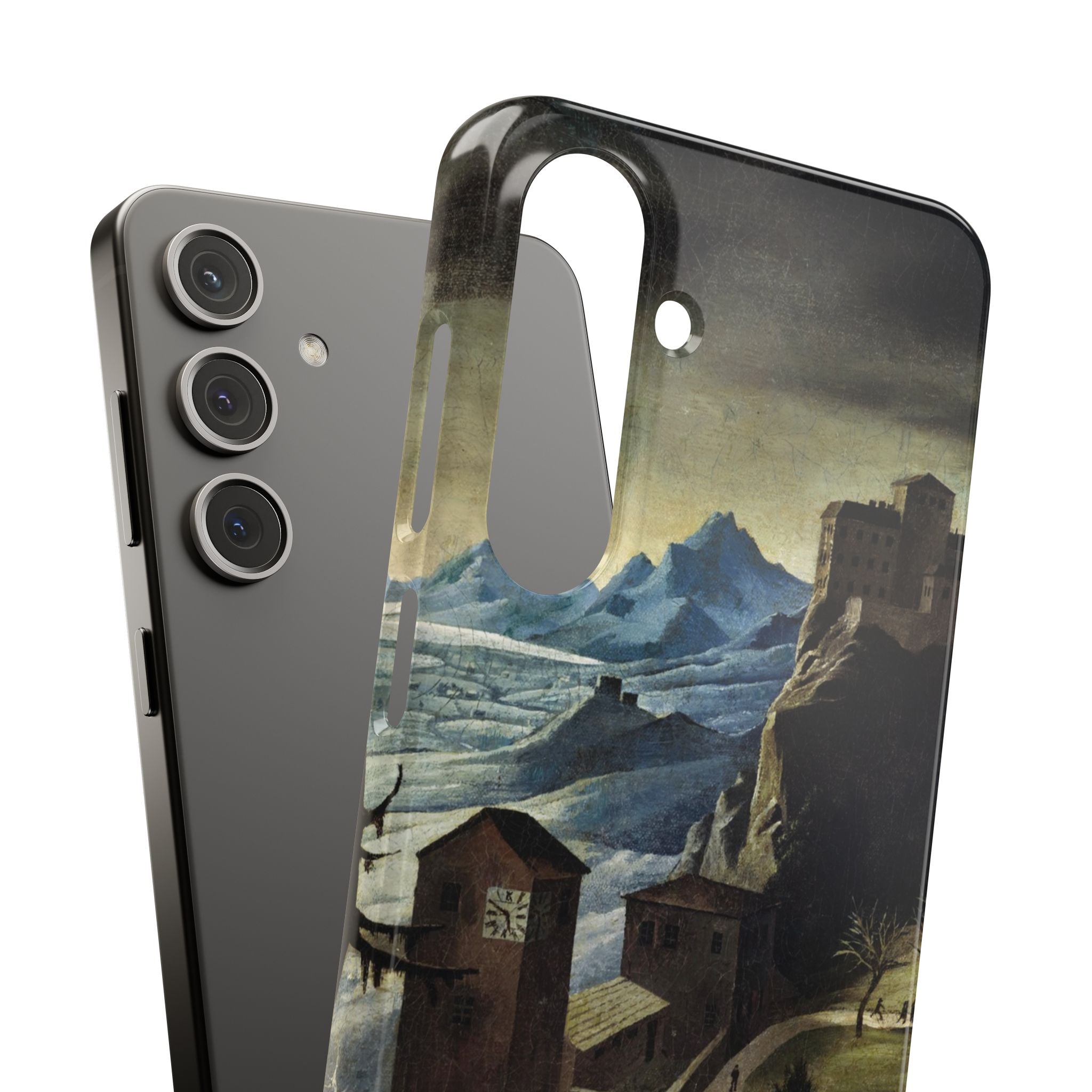 Landschaft mit Burg by Franz Sedlacek - Samsung Slim Case