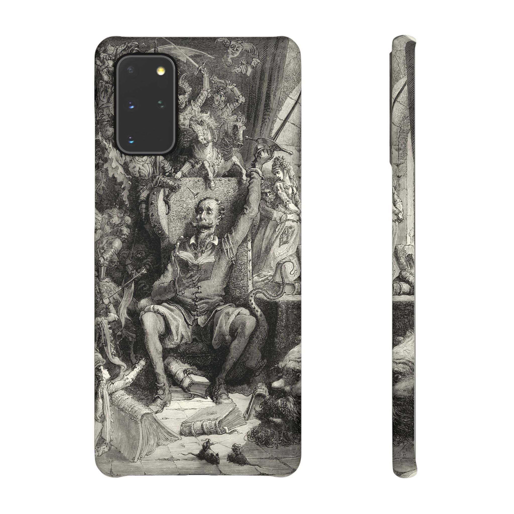 Don Quixote and His Visions by Gustave Doré - Samsung Slim Case