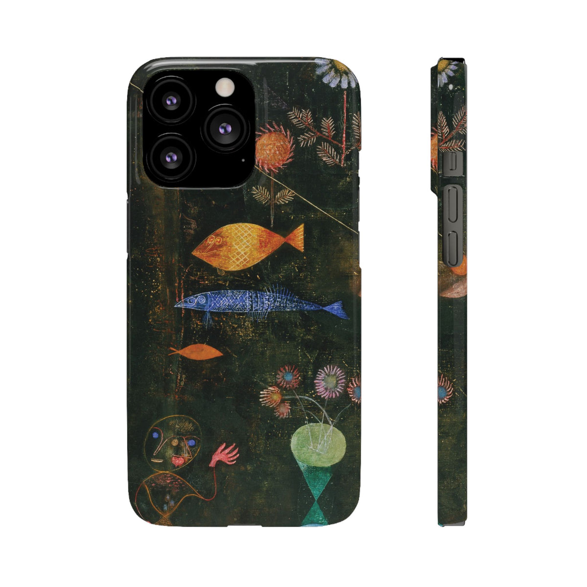 Fish Magic by Paul Klee - iPhone Slim Case