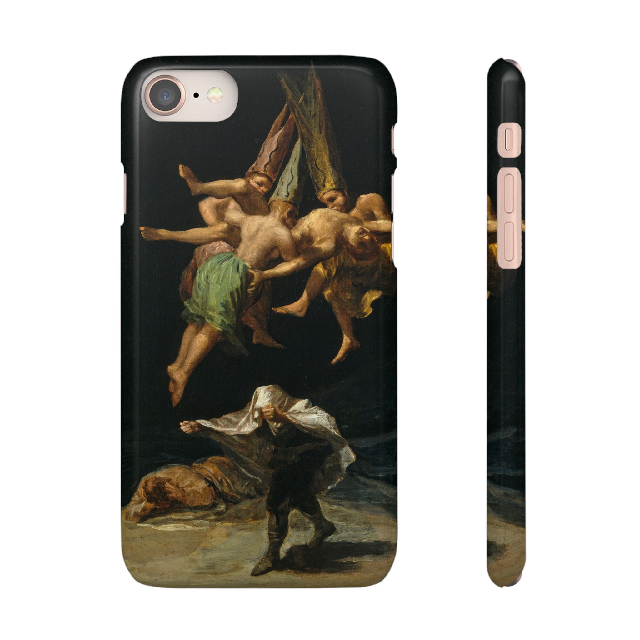 Witches’ Flight by Francisco de Goya - iPhone Slim Case