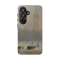 Snowstorm, Madison Square by Childe Hassam - Samsung Tough Case