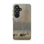 Snowstorm, Madison Square by Childe Hassam - Samsung Tough Case