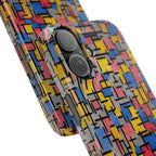 Composition by Piet Mondrian - iPhone Slim Case
