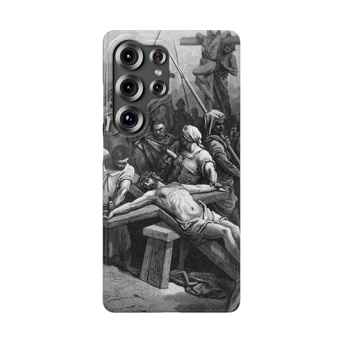 Crucifixion of Jesus by Gustave Doré - Samsung Slim Case