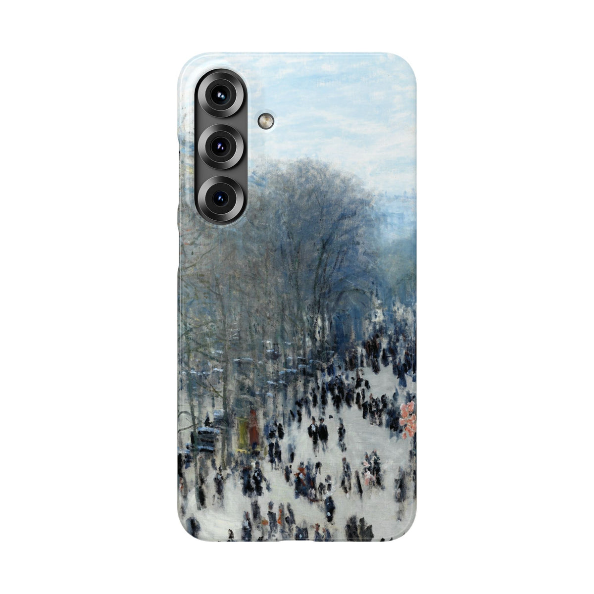 Boulevard des Capucines by Claude Monet - Samsung Slim Case