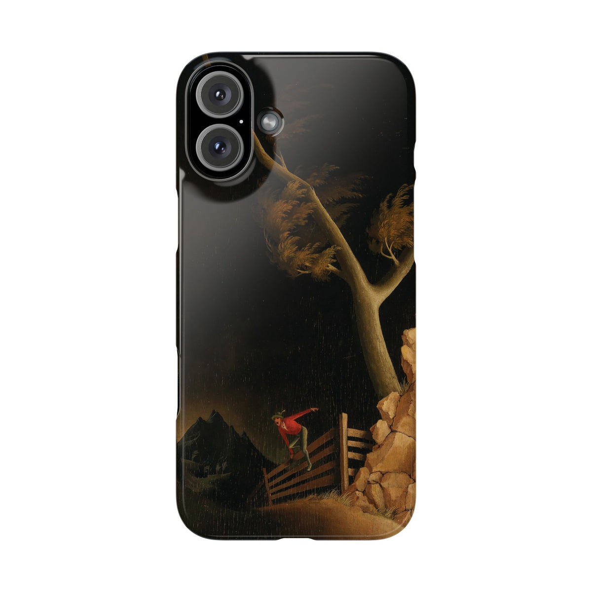 The Refuge by Franz Sedlacek - iPhone Slim Case