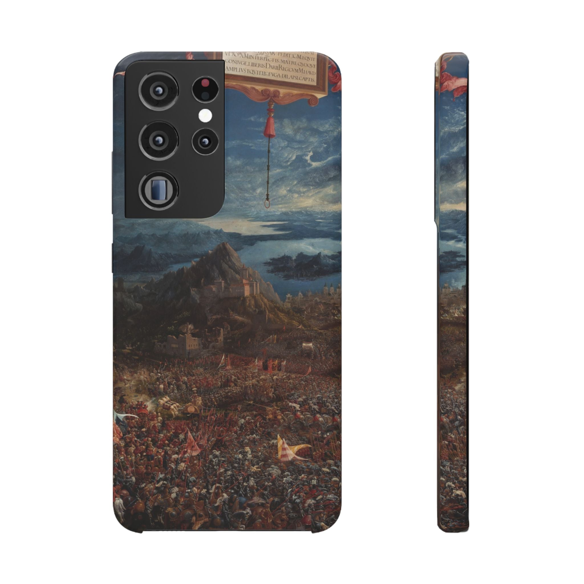 The Battle of Alexander at Issus by Albrecht Altdorfer - Samsung Slim Case