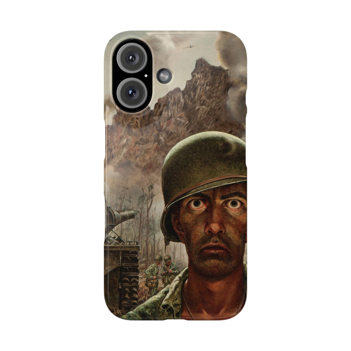 That 2,000 Yard Stare by Thomas Lea - iPhone Slim Case