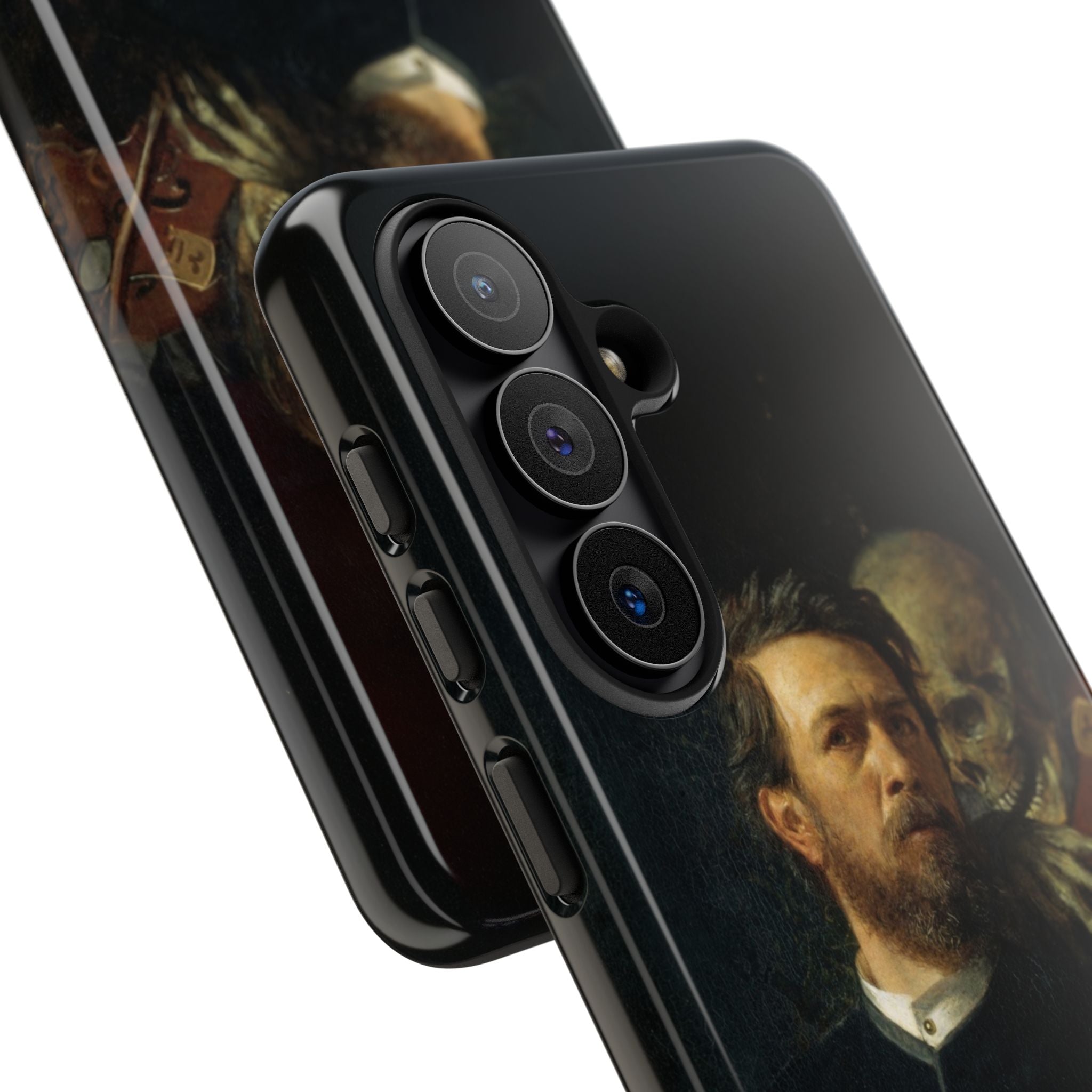 Selbstbildnis mit fiedelndem Tod von Arnold Böcklin - Samsung Tough Case