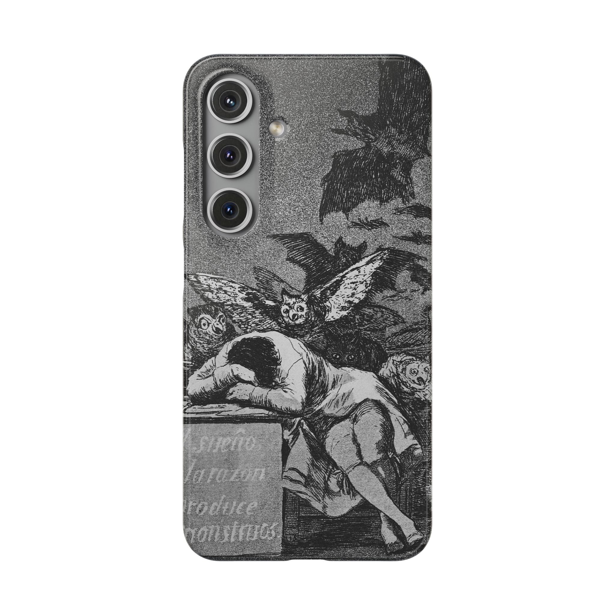 The Sleep of Reason Produces Monsters by Francisco Goya - Samsung Slim Case