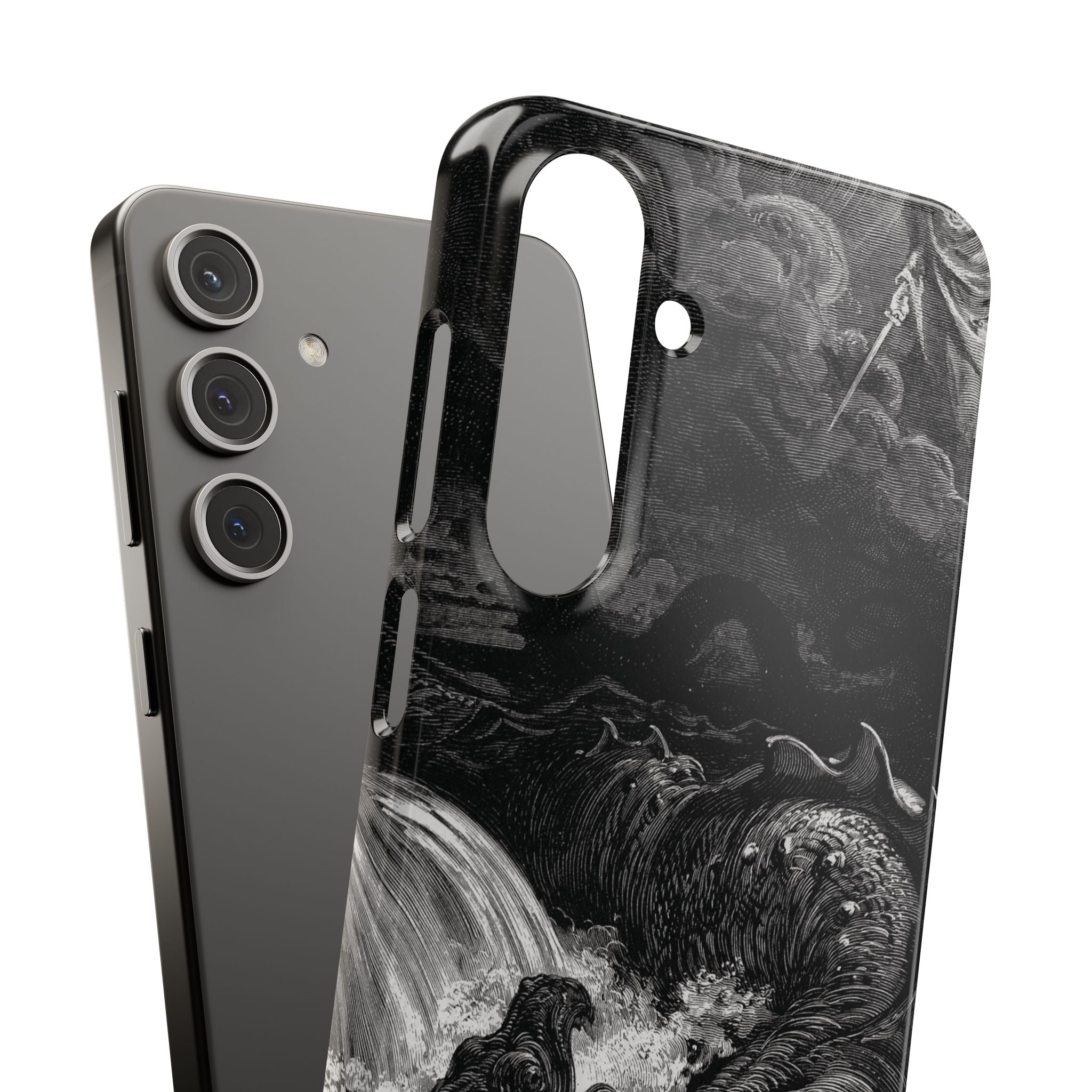 The Destruction of Leviathan by Gustave Doré - Samsung Slim Case