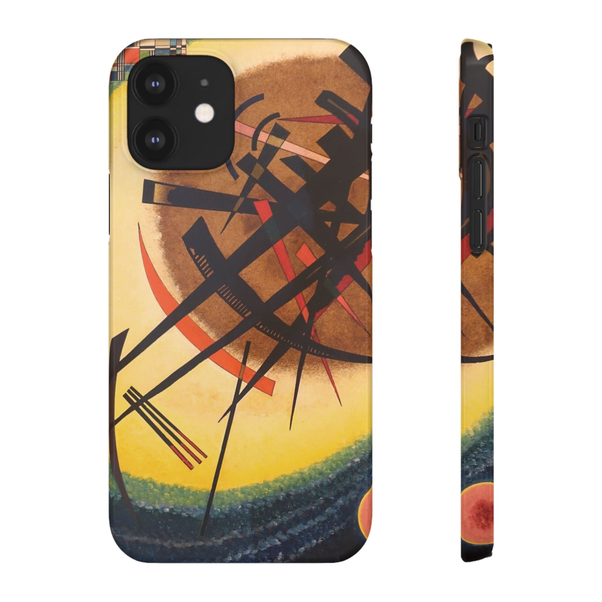 In the Bright Oval by Vasily Kandinsky - iPhone Slim Case