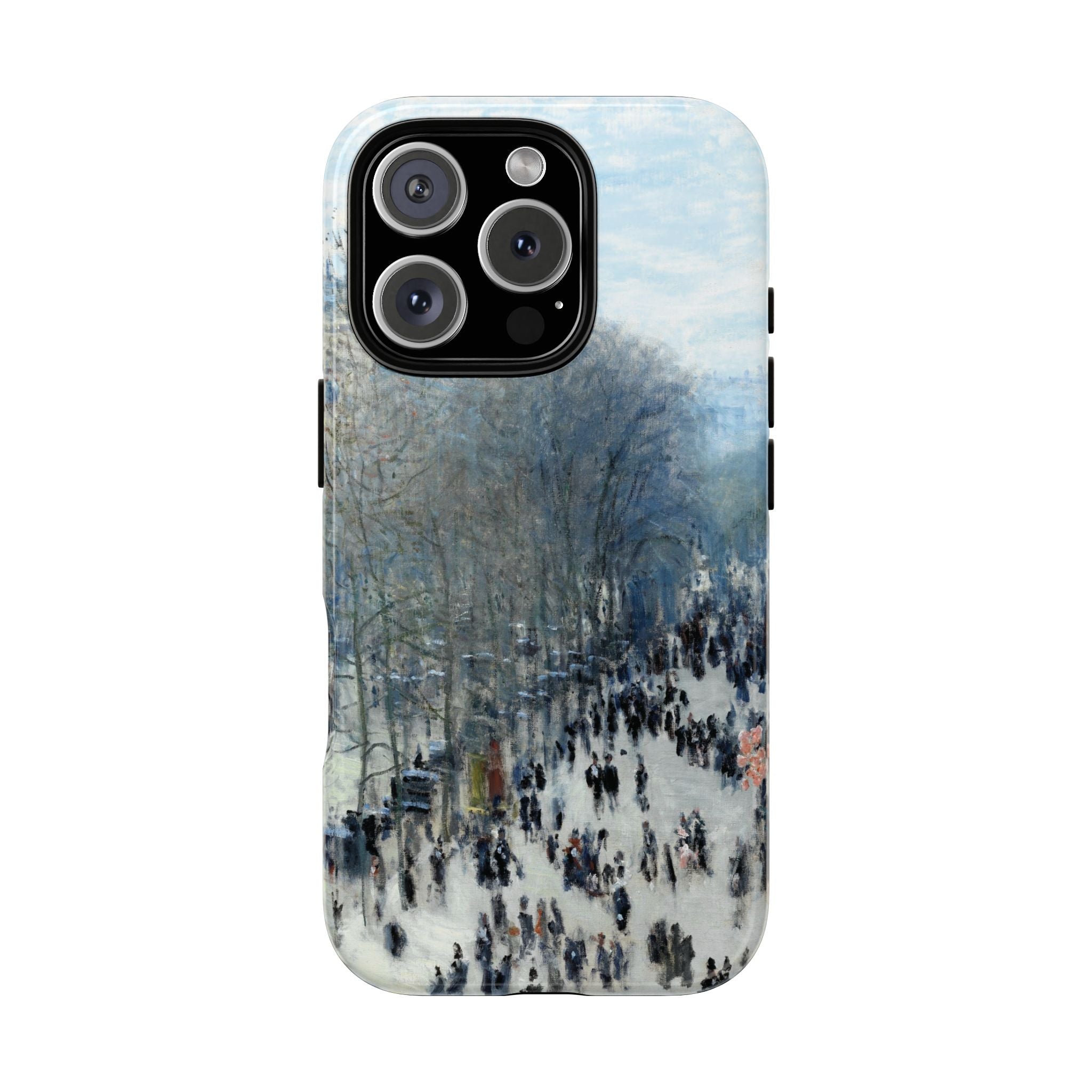 Boulevard des Capucines by Claude Monet - iPhone Tough Case