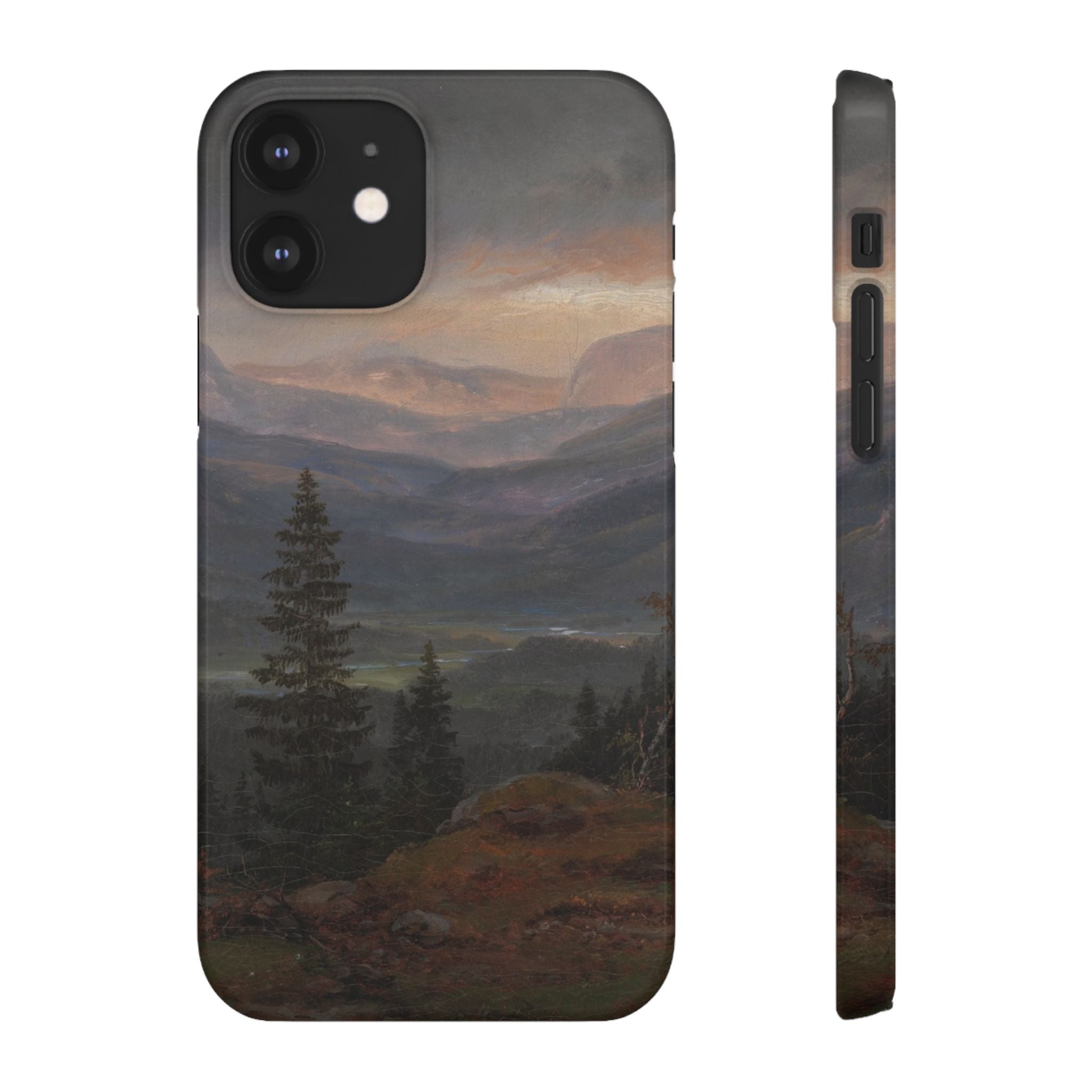 View over Hallingdal by Johan Dahl - iPhone Slim Case
