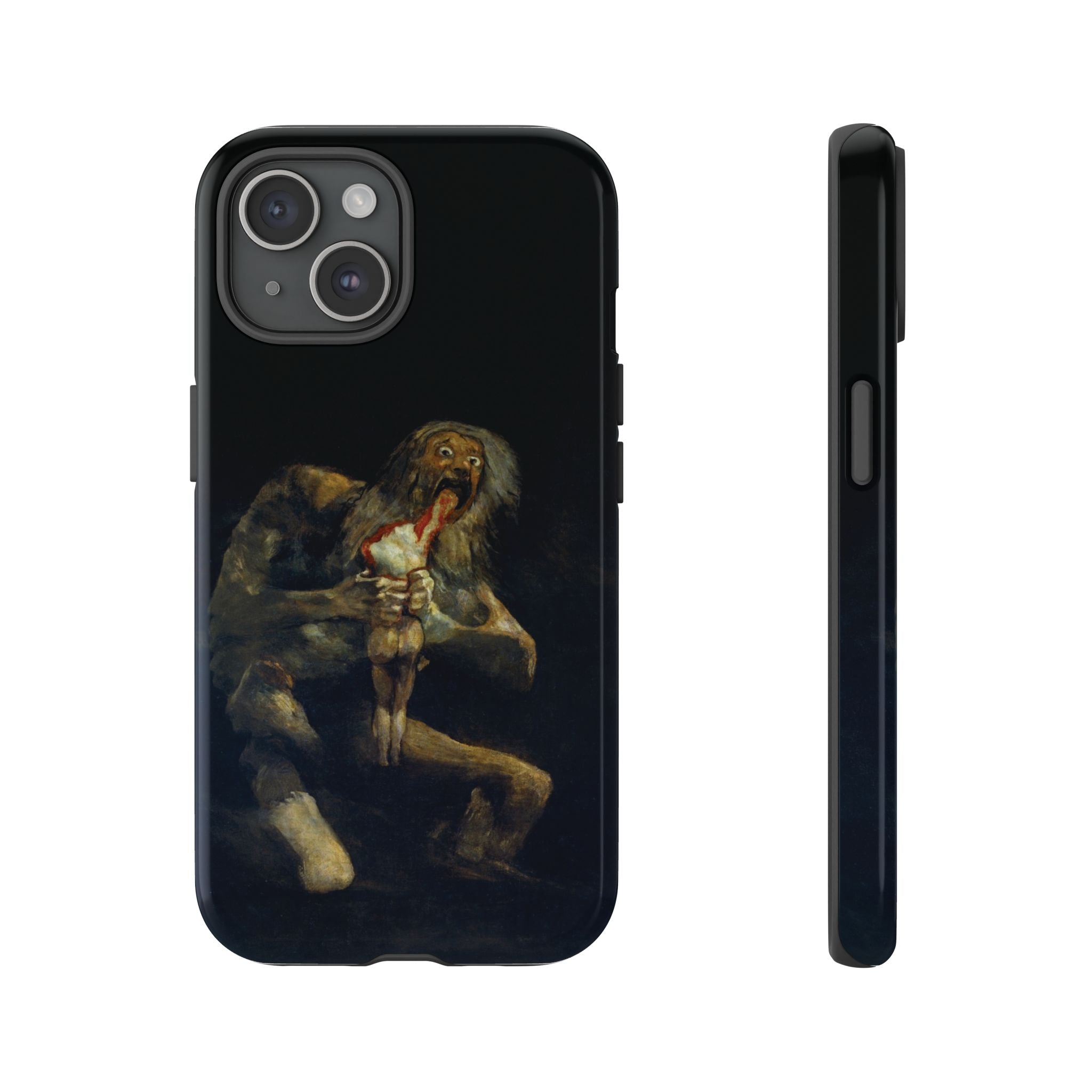 Saturn Devouring His Son by Goya - iPhone Tough Case
