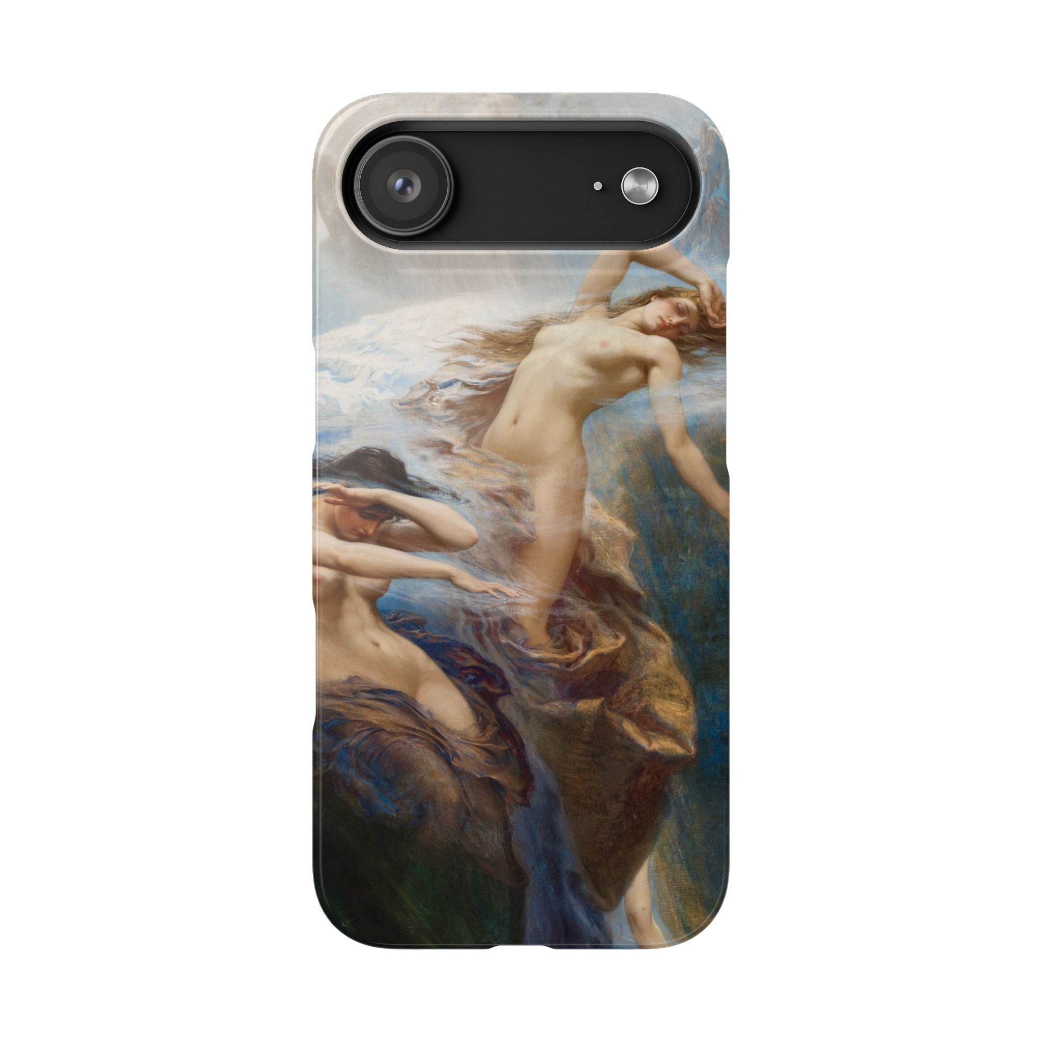 The Mountain Mists by Herbert James Draper - iPhone Slim Case
