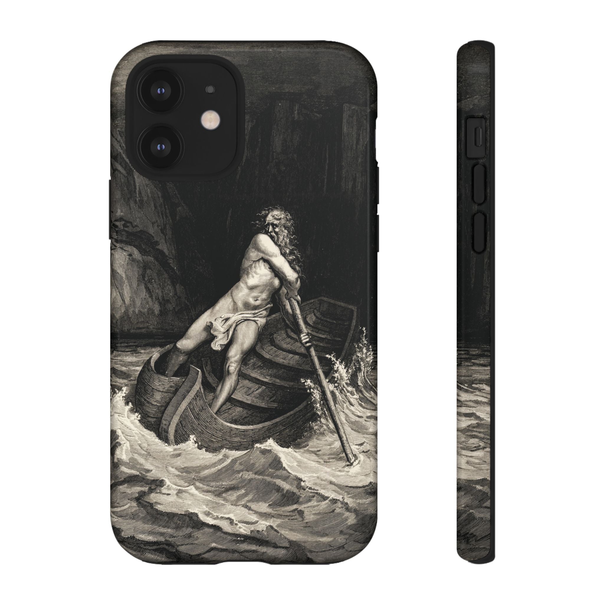 Canto III - Charon by Gustave Doré - iPhone Tough Case