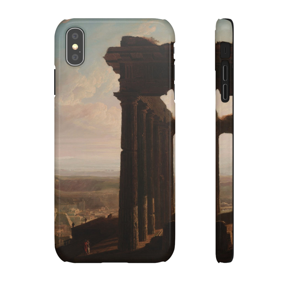 Ruins of an Ancient City by John Martin - iPhone Slim Case