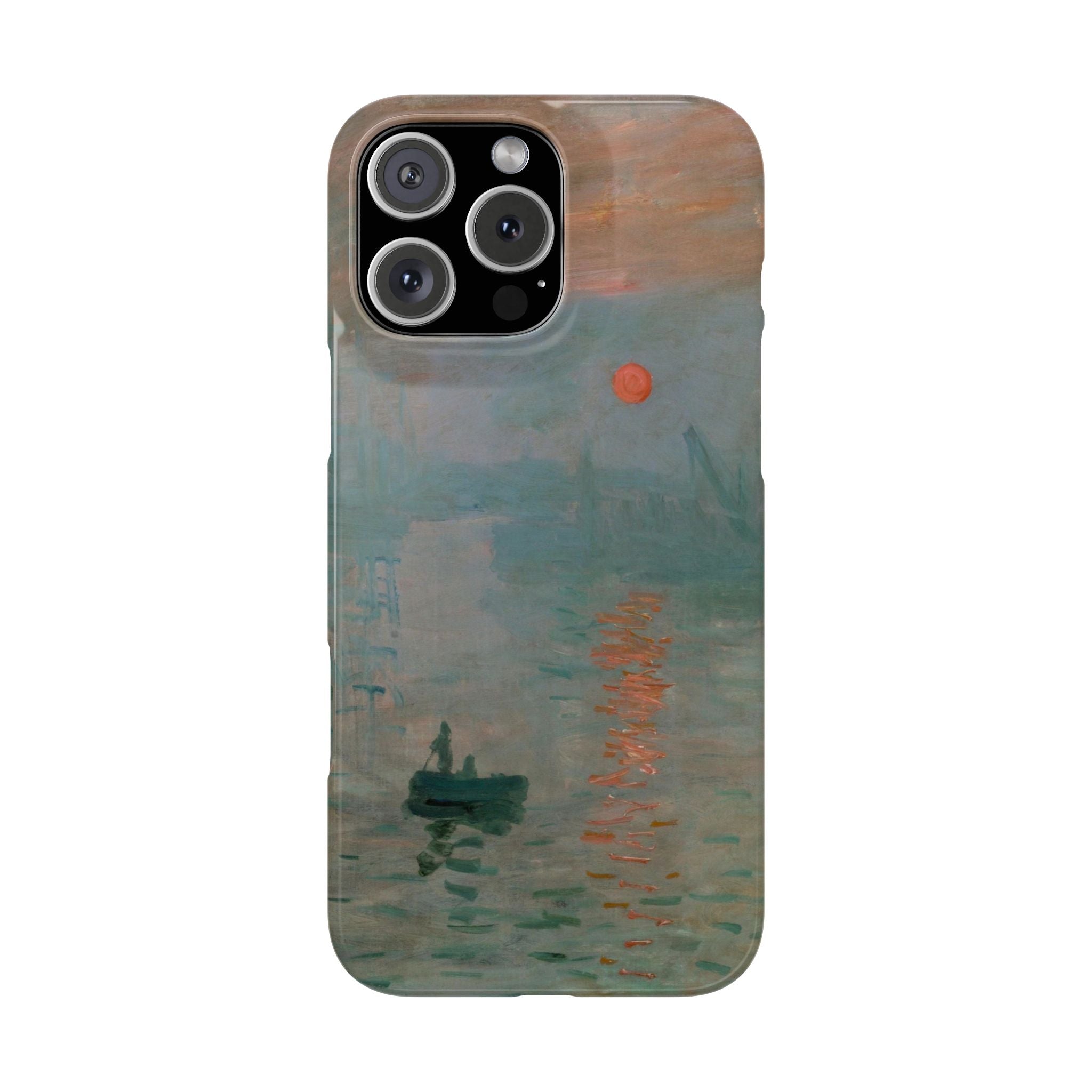 Impression, Sunrise by Claude Monet - iPhone Slim Case