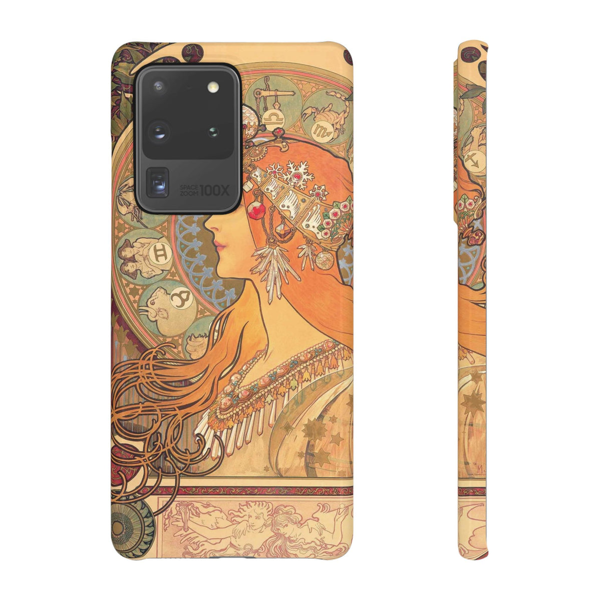 Zodiac by Alphonse Mucha - Samsung Slim Case
