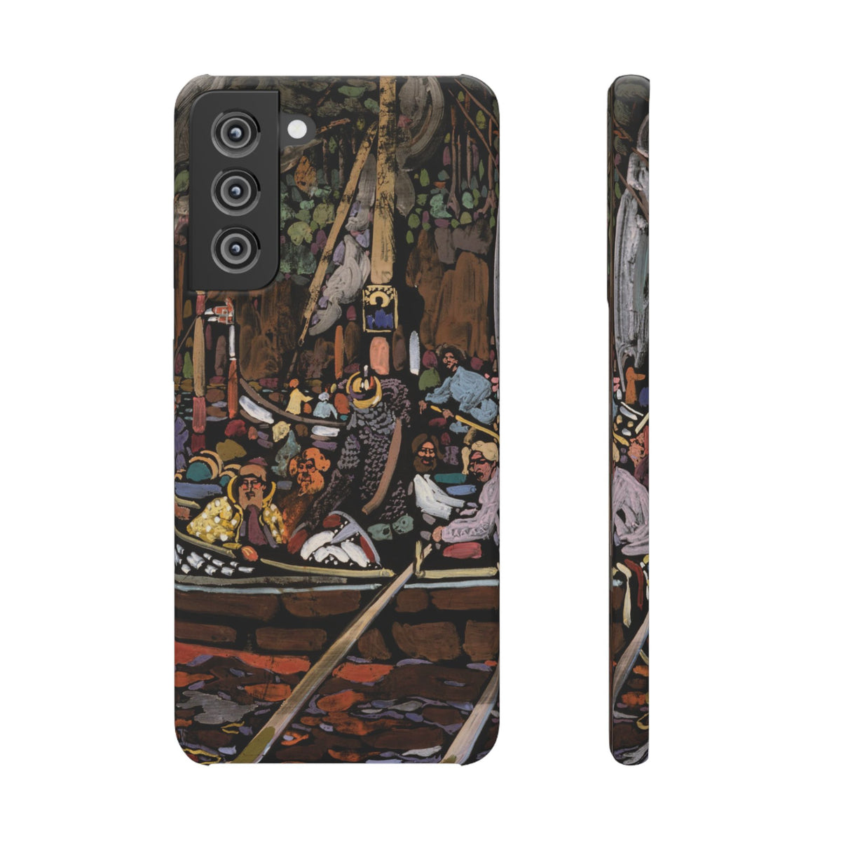 Lied (Chanson) by Vasily Kandinsky - Samsung Slim Case