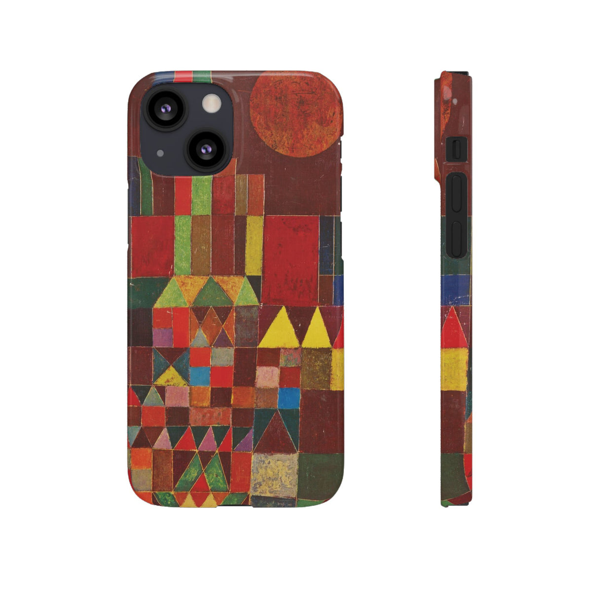 Castle and Sun by Paul Klee - iPhone Slim Case